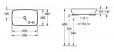 Umywalka Artis Nablatowa 58x38 41725801 Villeroy&Boch