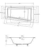Wanna Do Zabudowy Alvi EMPORIA-BS-WAIT150-P 150x85 Emporia