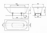 Wanna Do Zabudowy Saniform Plus 361-1 150x70 cm 111600010001 Kaldewei