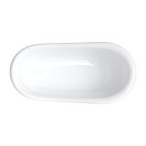 Wanna Wolnostojąca Atena Czarno-Biała 174,5x82 ATENA174BCP Omnires