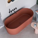 Wanna Wolnostojąca Ovo Terracotta Mat 160x75 OVOWWTE Omnires