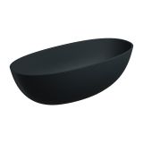 Wanna Wolnostojąca Shell Black Lava Mat 175x78 SHELL175WWBLV Omnires