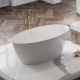 Wanna Wolnostojąca Siena Biały 160,5x80,5 SIENAWWBP Omnires