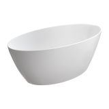 Wanna Wolnostojąca Siena Biały 160,5x80,5 SIENAWWBP Omnires