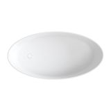 Wanna Wolnostojąca Siena Szaro-Biała 160,5x80,5 SIENAWWBSP Omnires