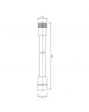 Wąż Prysznicowy 150 cm Złoty Szczotkowany Y 029GLB Omnires