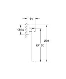 Wieszak Na Ręcznik Start Matte Black 411742430 Grohe