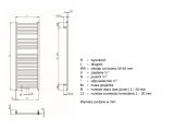 Grzejnik Vision Czarny 792x400 321W Zehnder