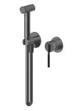 Zestaw Bidetta Ścienna Rio Gun Metal 01021BN Emporia