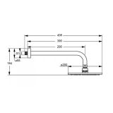 Zestaw Natryskowy Cerafine Chrom BD189AA Ideal Standard