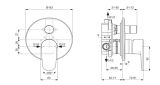 Zestaw Natryskowy Cerafine Chrom BD189AA Ideal Standard