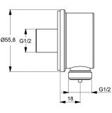 Zestaw Natryskowy Cerafine Chrom BD190AA Ideal Standard