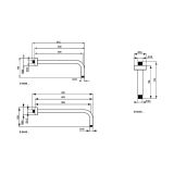 Zestaw Natryskowy Termostatyczny Ceratherm Z Deszczownicą Szary A7573A5 Ideal Standard Ceratherm T100 A7573A5 Ideal Standard