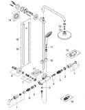 Zestaw Natyskowy Z Deszczownicą I Baterią Termostatyczną Euphoria 27296001 Grohe