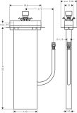 Zestaw Podtynkowy Sbox 13560180 Hansgrohe