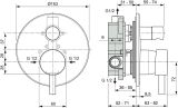 Zestaw Prysznicowy Ceraline Czarny Mat BD192XG Ideal Standard