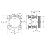 Zestaw Prysznicowy Ceratherm C100 Chrom A7599AA Ideal Standard