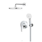 Zestaw Prysznicowy Eurosmart Z Deszczownicą Tempesta 250 25288000 Grohe