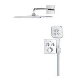 Zestaw Prysznicowy Grohtherm SmartControl Z Deszczownicą Mono 310 Cube 34865000 Grohe