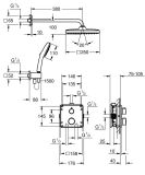 Zestaw Prysznicowy Grohtherm Z Deszczownicą Tempesta 250 Cube 34871000 Grohe