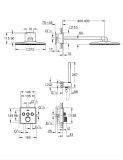 Zestaw Prysznicowy Rohtherm Smartcontrol 34804000 Grohe