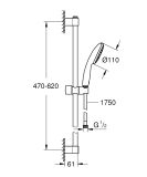 Zestaw Prysznicowy Tempesta 110 Chrom 27924003 Grohe