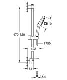 Zestaw Prysznicowy Tempesta Cube 110 Chrom 26907003 Grohe