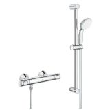 Zestaw prysznicowy z Baterią Termostatyczną Precision Flow FastFixation Chrom 34841000 Grohe
