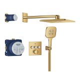 Zestaw Prysznicowy Z Deszczownicą Rainshower Smartactive 310 Cube Grohtherm SmartControl 34864GL0 Grohe