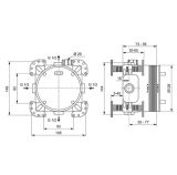 Zestaw Prysznoicowy Ceratherm T25 Chrom A7598AA Ideal Standard