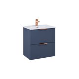 Zestaw Umywalka I Szafka Set Street Plus 168899 Navy Blue Elita
