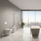 Zestaw WC Fontana Biały 48,5x34,5 FONTANAMWBP Omnires