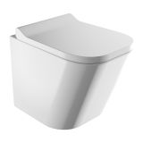 Zestaw WC Fontana Biały 48,5x34,5 FONTANAMWBP Omnires