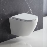 Zestaw WC Ottawa Biały 49x36,5 OTTAWAMWBP Omnires