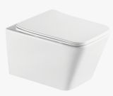 Zestaw WC Tavi Square 1750152SQ 51,5X36X35 Biały Bevisa