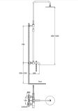 Zestaw Wannowy AXEL GOLD QW277AGD Kohlman