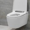 łazienka w kamieniu dekoracyjnymFossil Perla misa wc Geberit Aqua Clean Sela