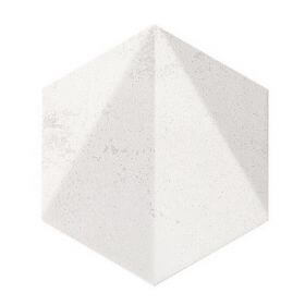 Dekor Free Space Hex White Str 11X12.5 Tubądzin