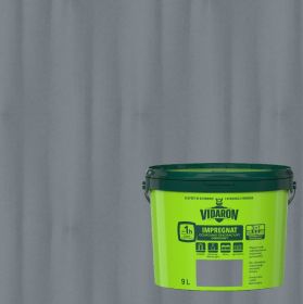 Impregnat Ochronno Dekoracyjny Ogrodowy Szary R10 9 L Vidaron