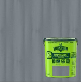 Impregnat Ochronno Dekoracyjny Ogrodowy Szary R10 4,5 L Vidaron