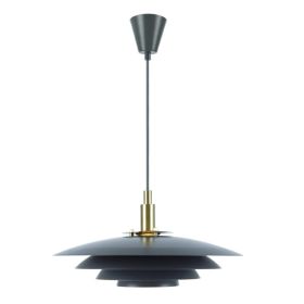 Lampa Wisząca Bretagne Skandynawska Szara 39489910 Nordlux
