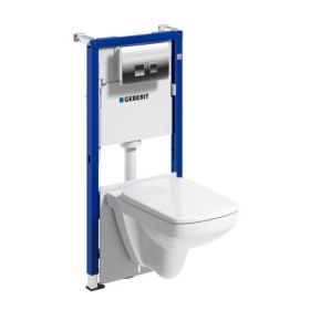 Zestaw Stelażowy Duofix Basic Delta 35 Selnova Square 118.340.21.2 Geberit  118.340.21.2 Geberit