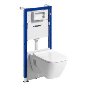 Zestaw Stelażowy Duofix Basic Selnova Square 118.344.00.2 Geberit  118.344.00.2 Geberit