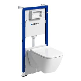 Zestaw Stelażowy Duofix Basic Smyle Square 118.346.00.2 Geberit  118.346.00.2 Geberit