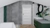 szaro zielona łazienka, projektowanie łazienek kraków HOFF Rue_132148_PM_9