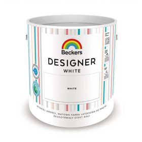 Farba Lateksowa Designer White 5L Beckers