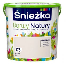 Farba Lateksowa Barwy Natury Beżowy Len 2.5L 175 Śnieżka
