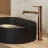 Copper Piano Aranżacja 23 czarna umywalka Rosie armatura omnires Y