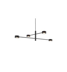 Lampa Clyde 4 Nowoczesna Czarna 2010803003 Nordlux