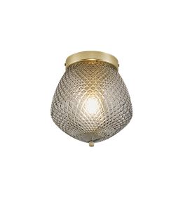 Lampa Sufitowa Orbiform Szklana Złota 2010656047 Nordlux